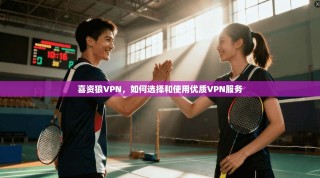 喜资狼VPN，如何选择和使用优质VPN服务