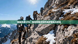 揭秘肉身VPN，如何在数字时代保护隐私与安全