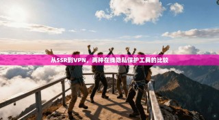 从SSR到VPN，两种在线隐私保护工具的比较