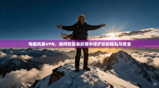 电磁风暴VPN，如何在复杂环境中保护您的隐私与安全