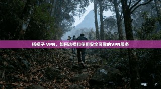 搭梯子 VPN，如何选择和使用安全可靠的VPN服务