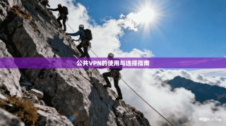 公共VPN的使用与选择指南