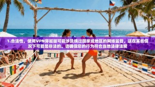 1.合法性，使用VPN穿越版可能涉及绕过国家或地区的网络监管，这在某些情况下可能是非法的。请确保您的行为符合当地法律法规