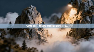 VPN 登記，如何安全地保護您的網絡隱私