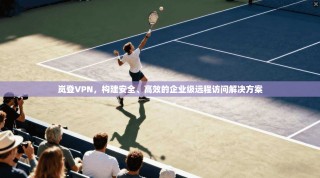 岚登VPN，构建安全、高效的企业级远程访问解决方案