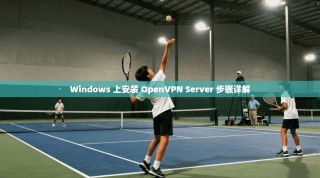 Windows 上安装 OpenVPN Server 步骤详解