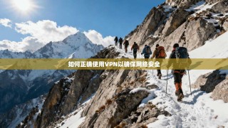 如何正确使用VPN以确保网络安全