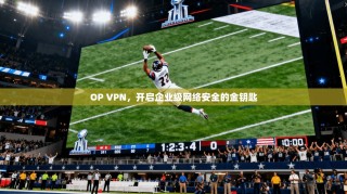 OP VPN，开启企业级网络安全的金钥匙