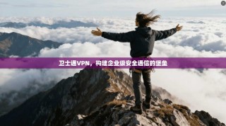 卫士通VPN，构建企业级安全通信的堡垒