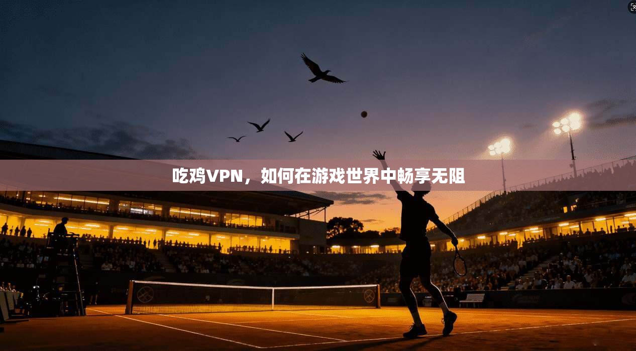 吃鸡VPN，如何在游戏世界中畅享无阻  第1张