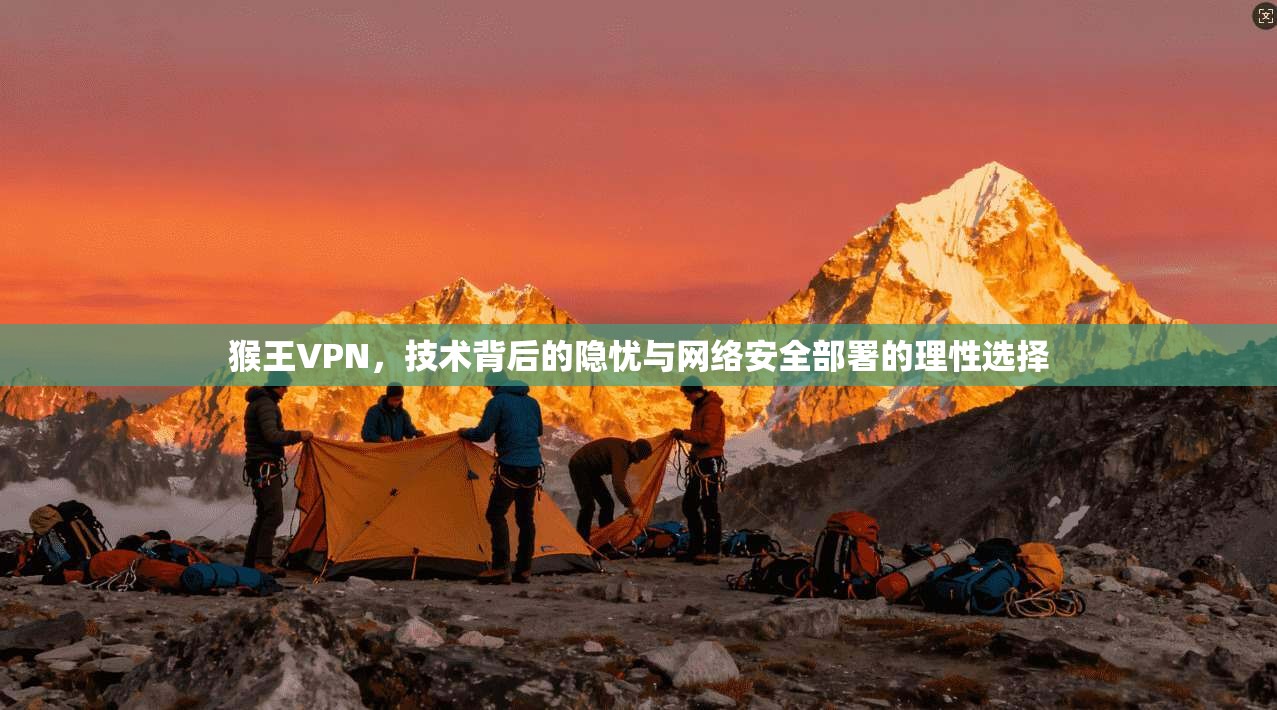 猴王VPN，技术背后的隐忧与网络安全部署的理性选择