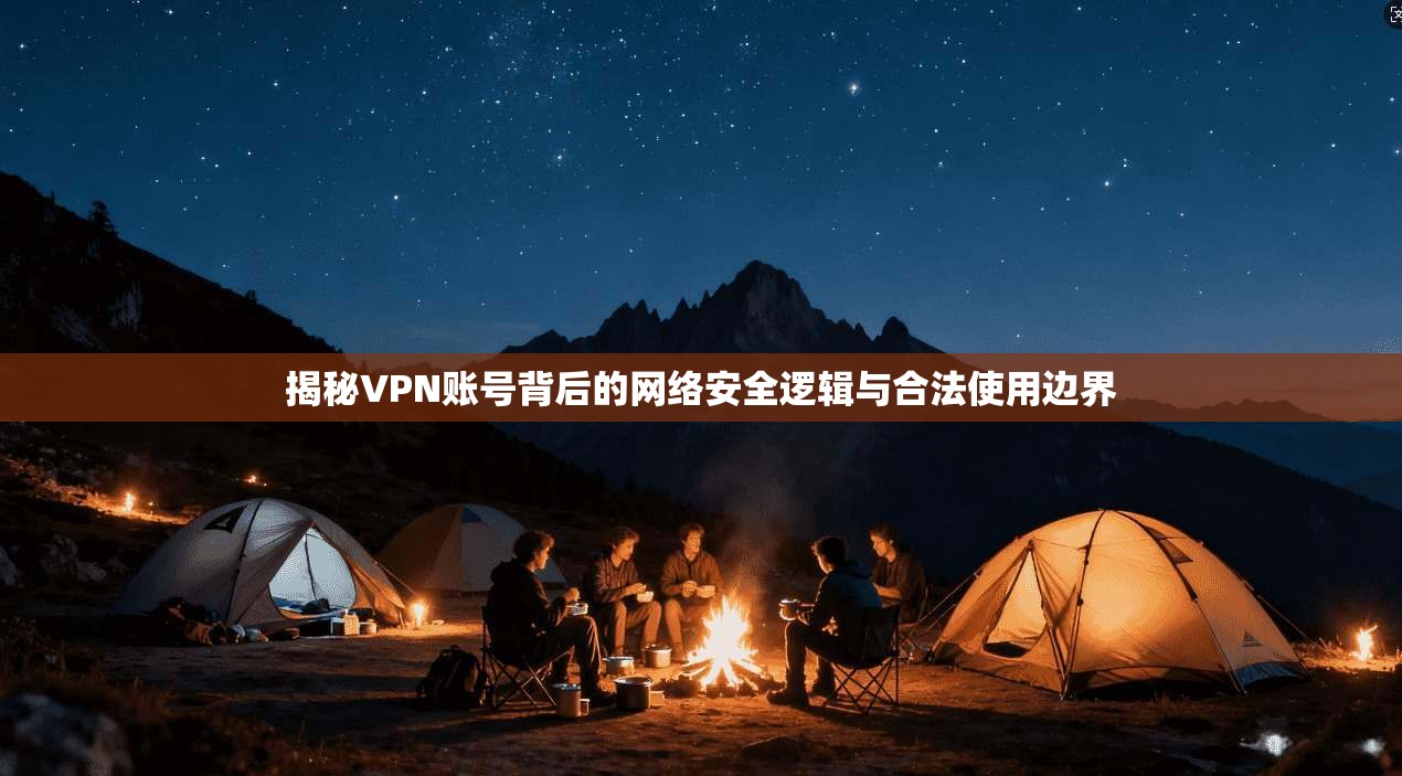 揭秘VPN账号背后的网络安全逻辑与合法使用边界