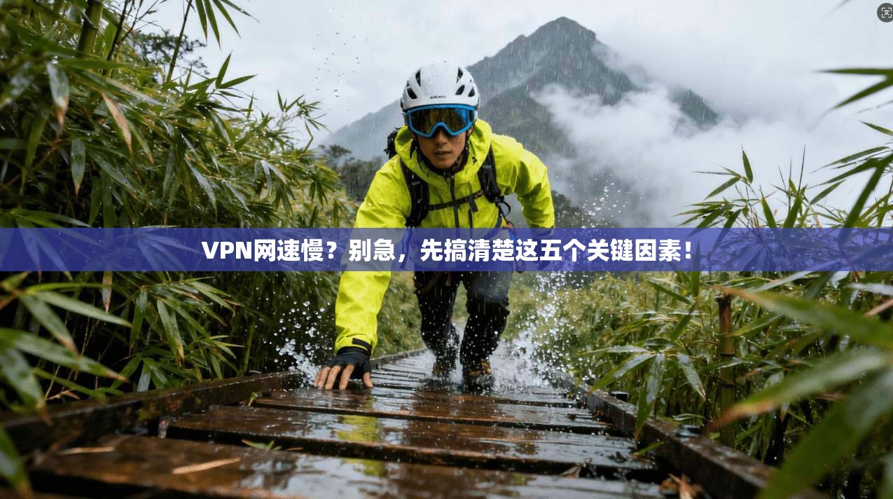 VPN网速慢？别急，先搞清楚这五个关键因素！