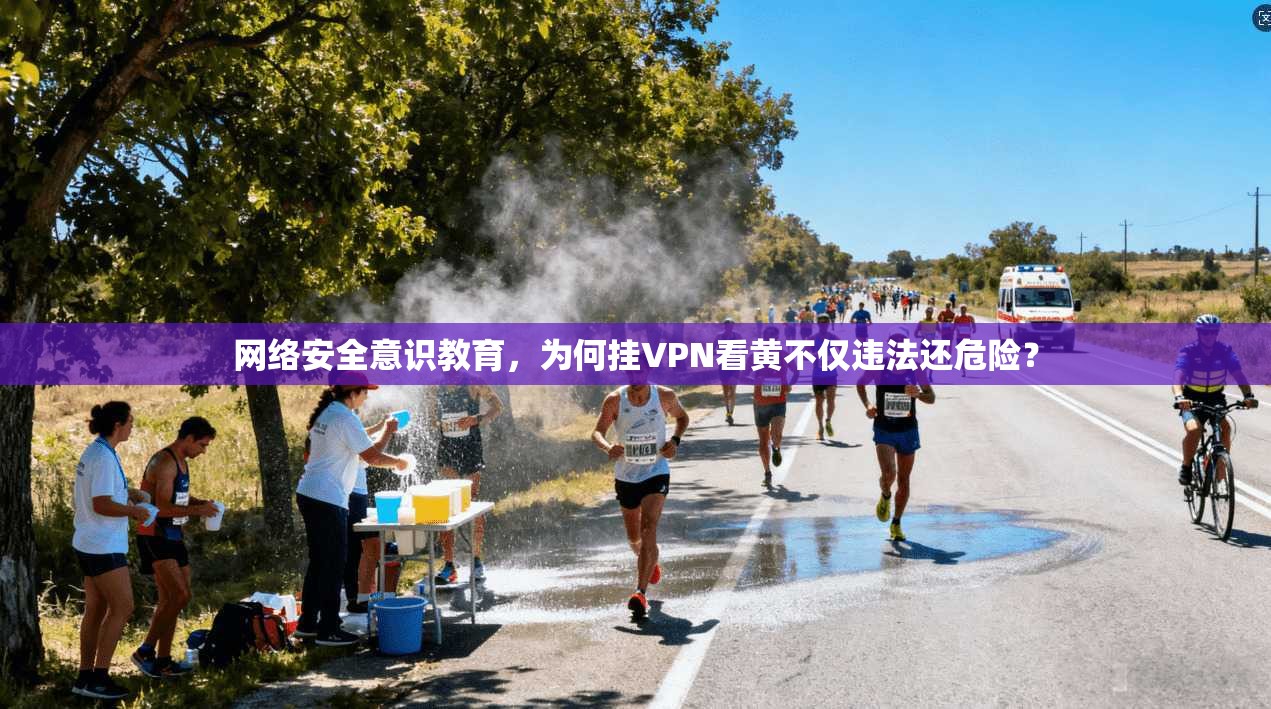网络安全意识教育，为何挂VPN看黄不仅违法还危险？