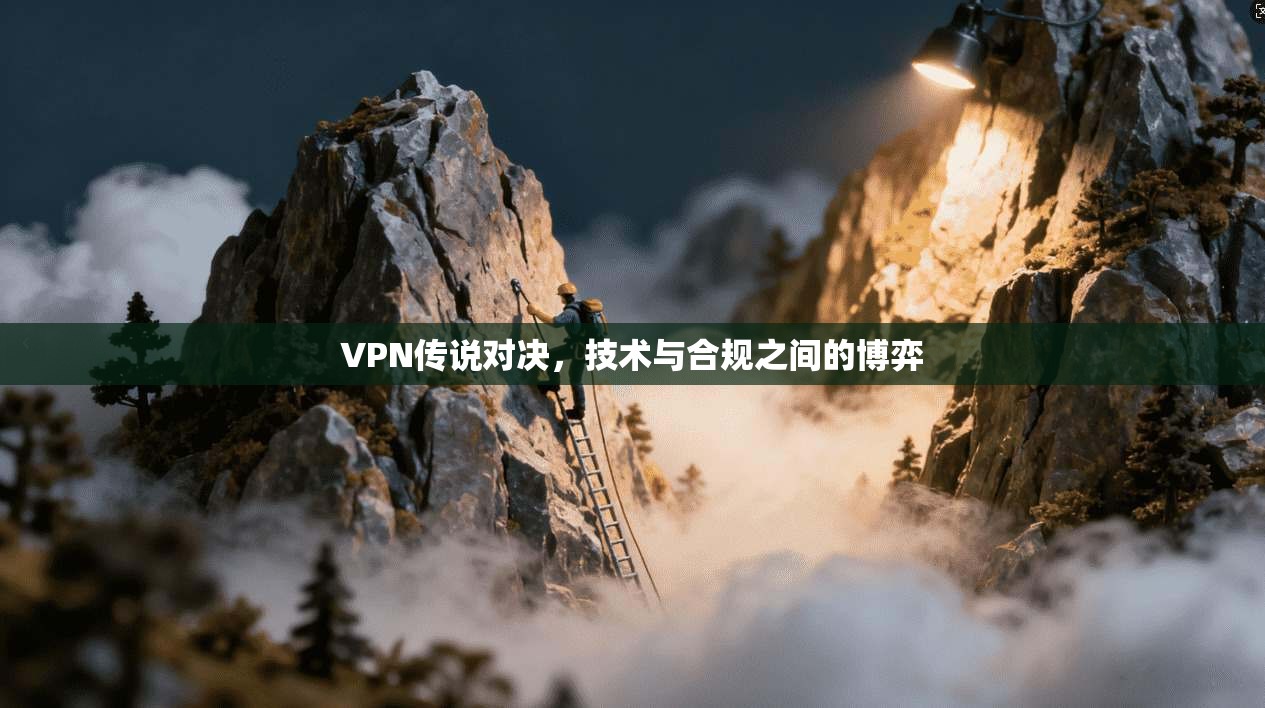 VPN传说对决，技术与合规之间的博弈