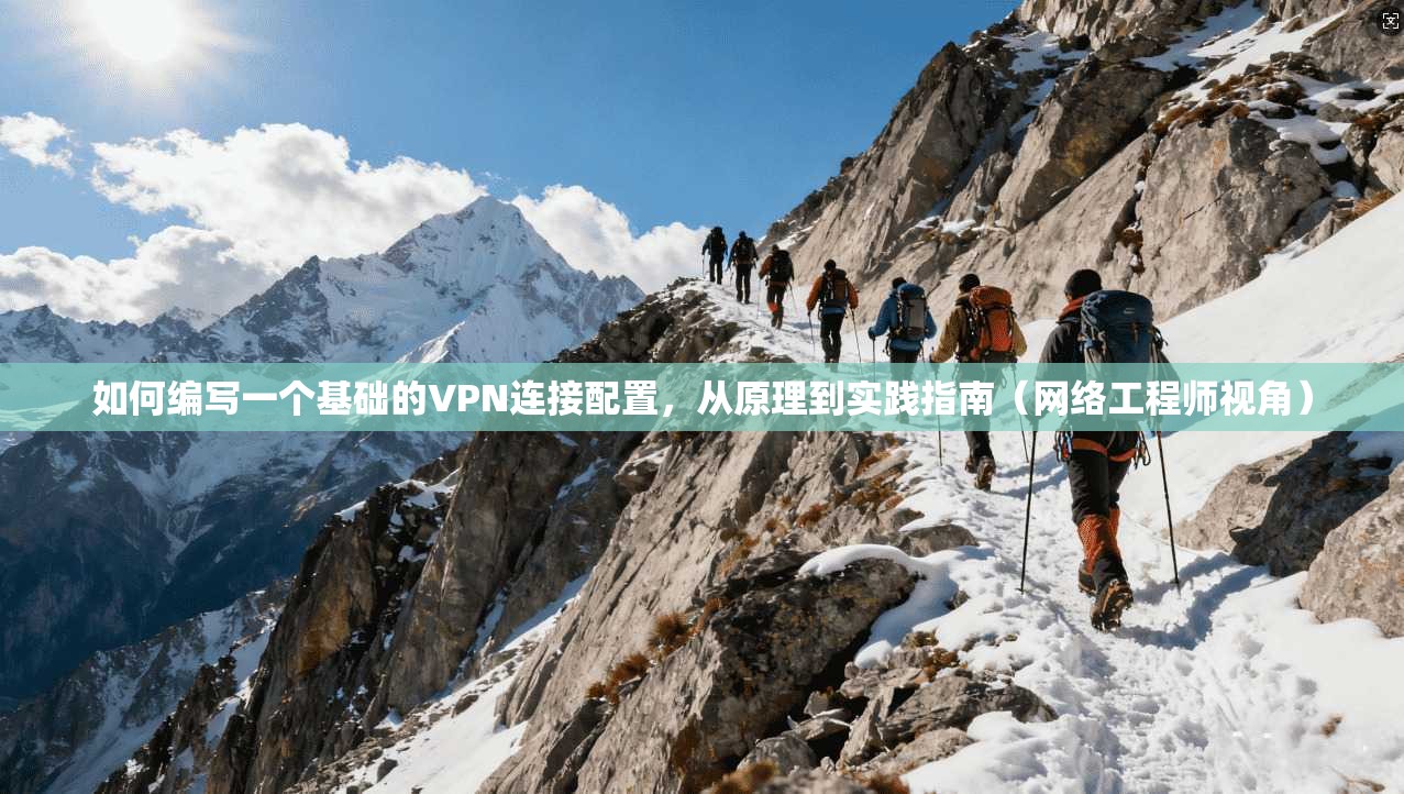 如何编写一个基础的VPN连接配置，从原理到实践指南（网络工程师视角）