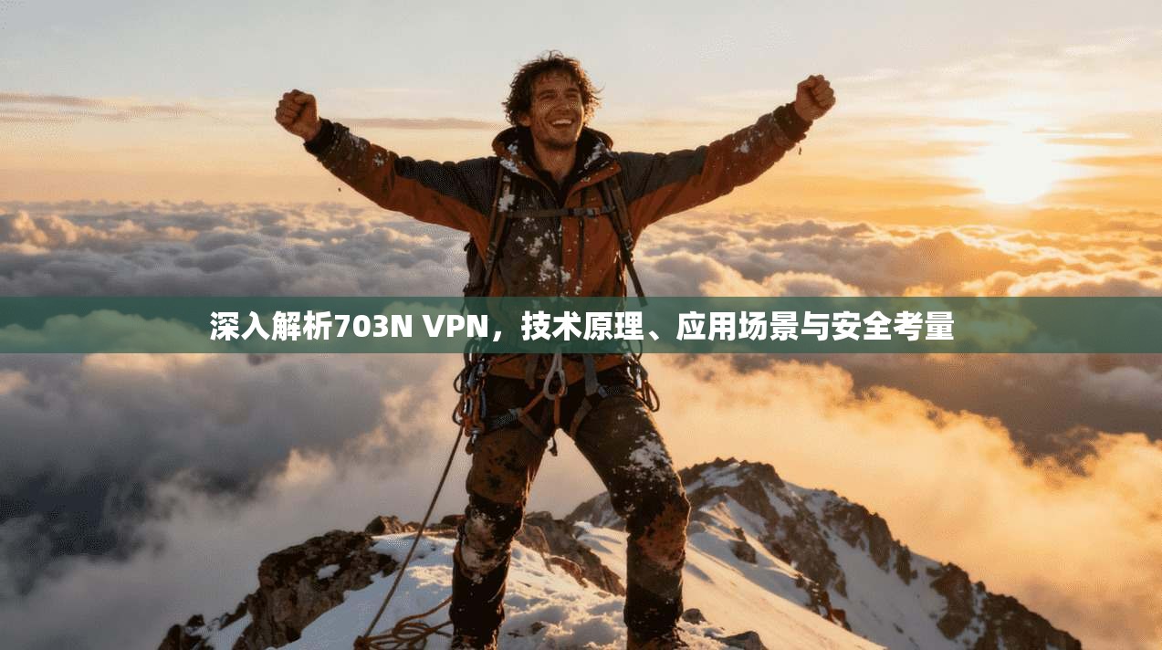 深入解析703N VPN，技术原理、应用场景与安全考量