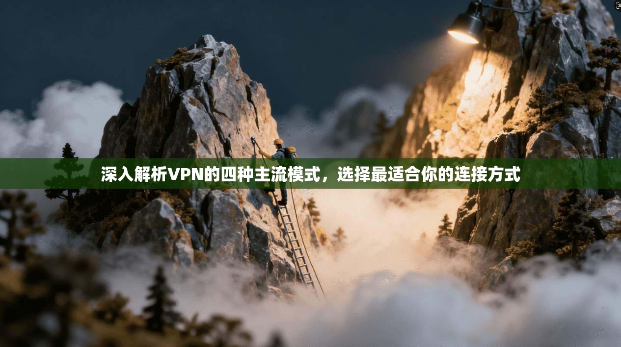 深入解析VPN的四种主流模式，选择最适合你的连接方式