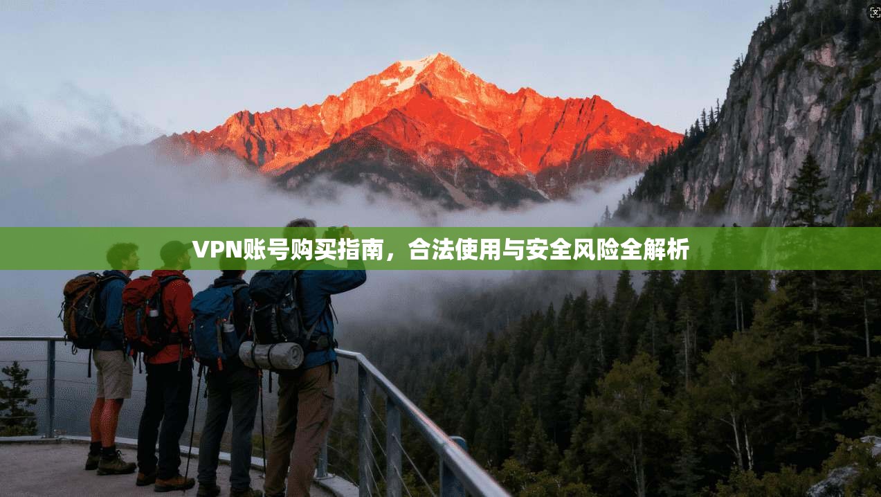 VPN账号购买指南，合法使用与安全风险全解析