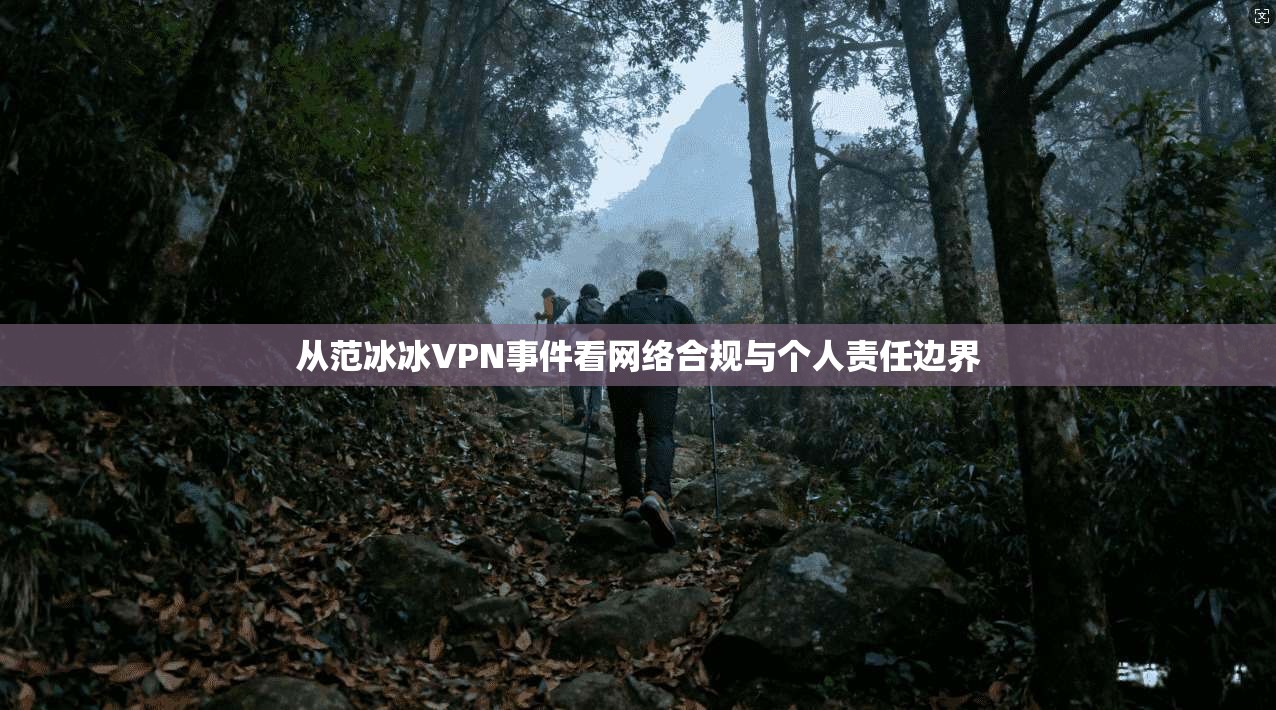 从范冰冰VPN事件看网络合规与个人责任边界