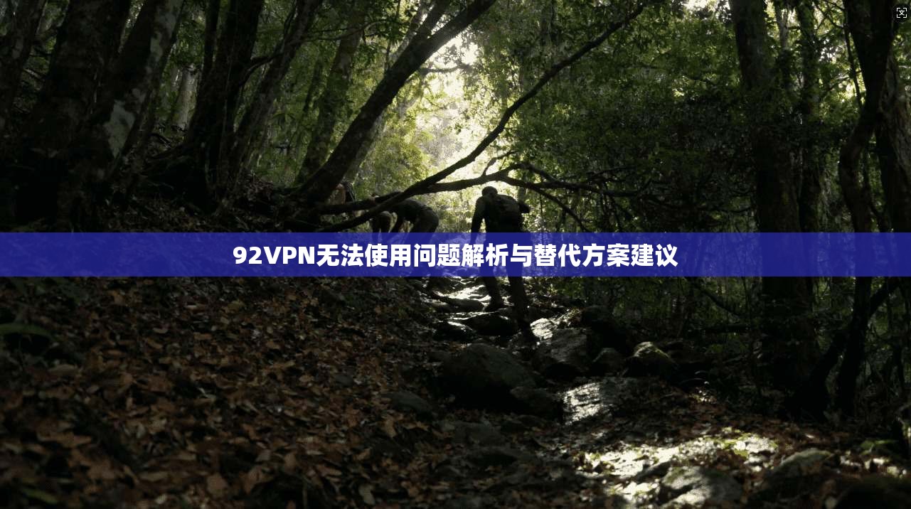 92VPN无法使用问题解析与替代方案建议