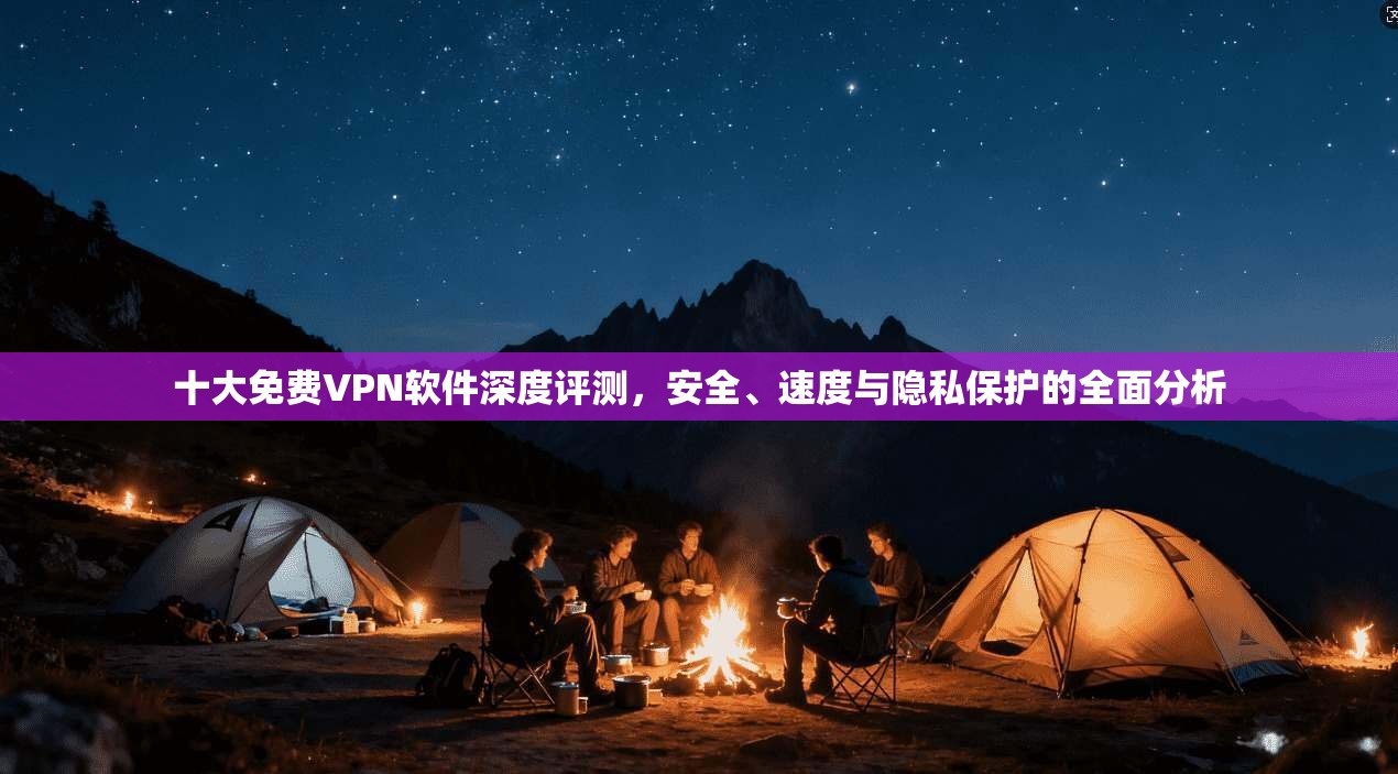 十大免费VPN软件深度评测，安全、速度与隐私保护的全面分析