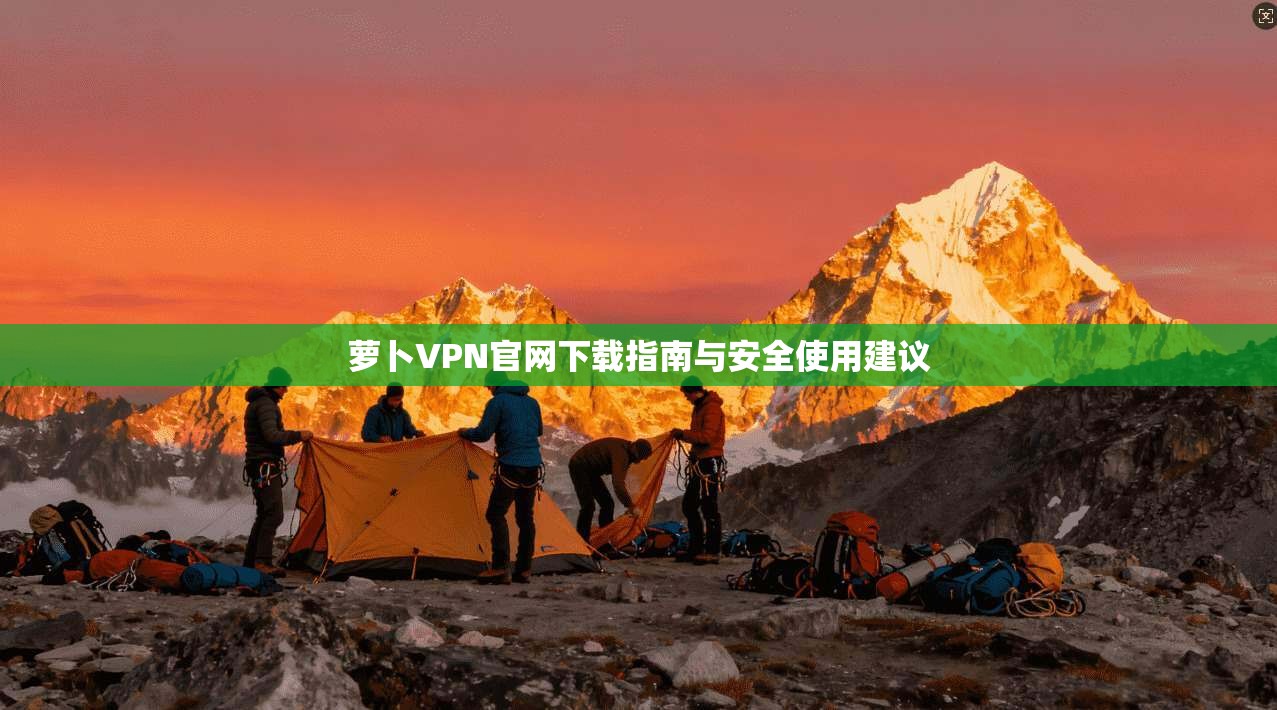 萝卜VPN官网下载指南与安全使用建议