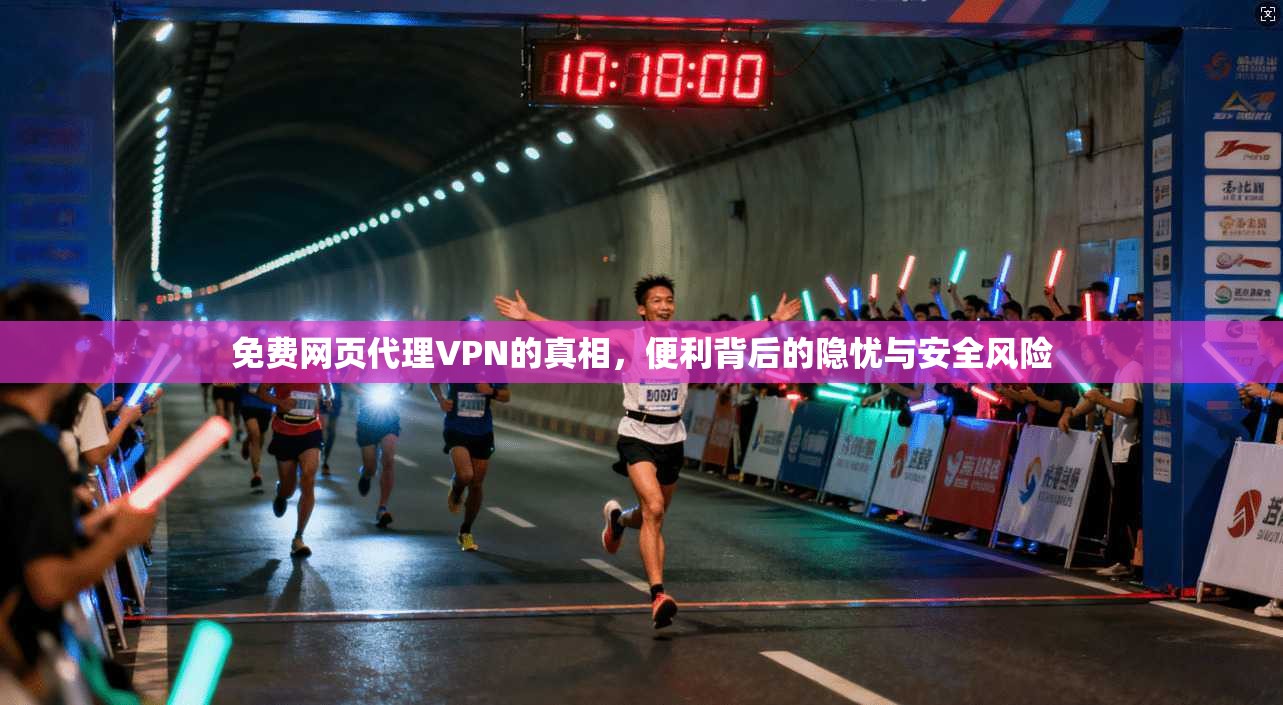 免费网页代理VPN的真相，便利背后的隐忧与安全风险