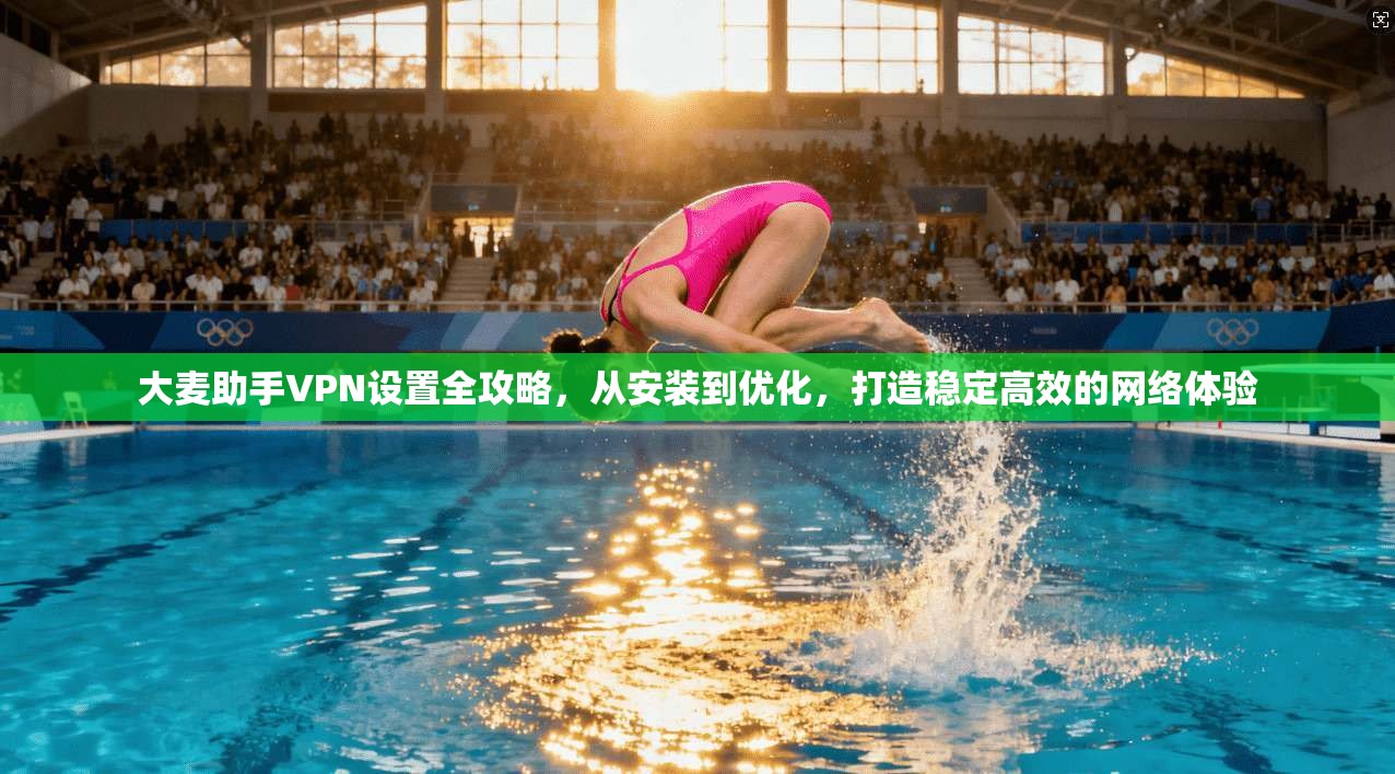 大麦助手VPN设置全攻略，从安装到优化，打造稳定高效的网络体验