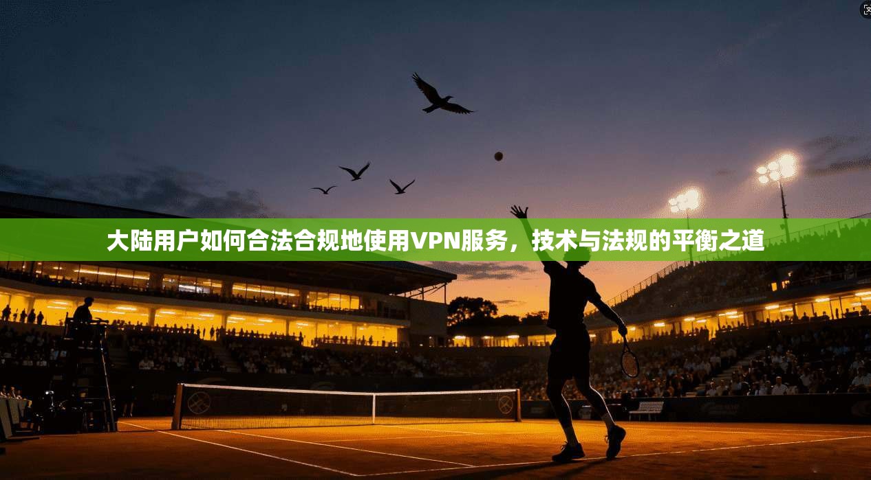 大陆用户如何合法合规地使用VPN服务，技术与法规的平衡之道