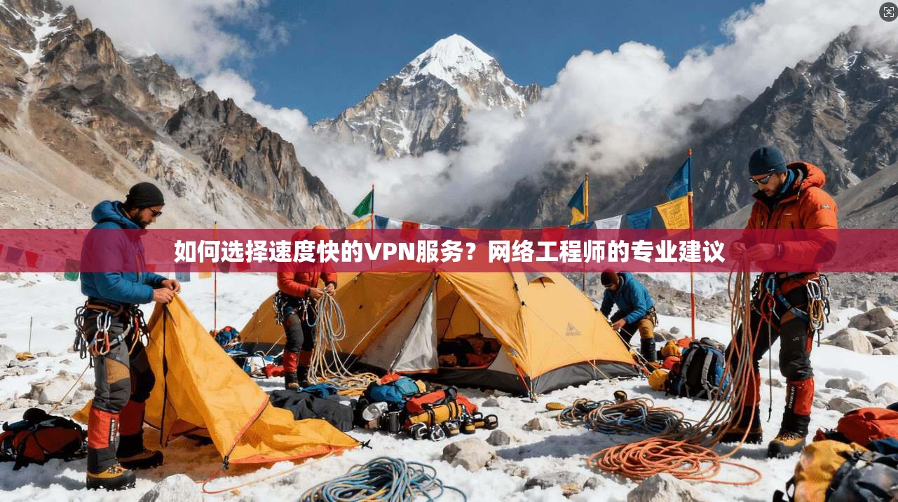 如何选择速度快的VPN服务？网络工程师的专业建议