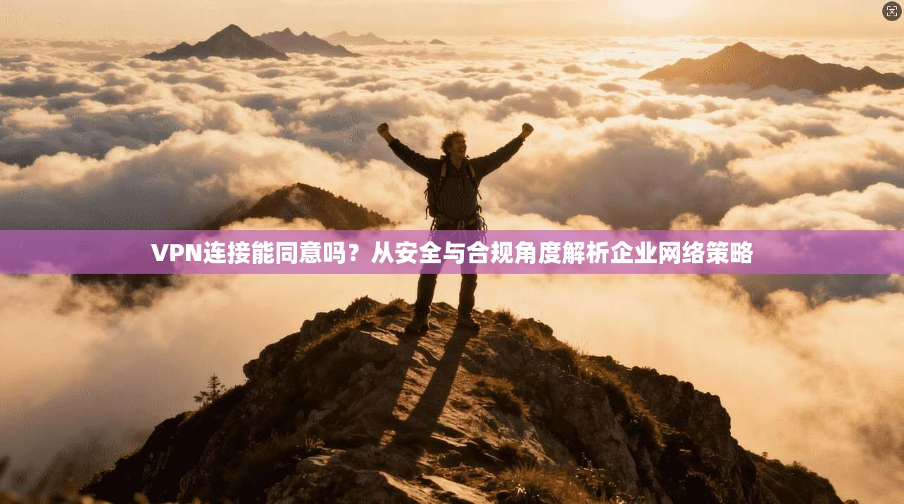 VPN连接能同意吗？从安全与合规角度解析企业网络策略