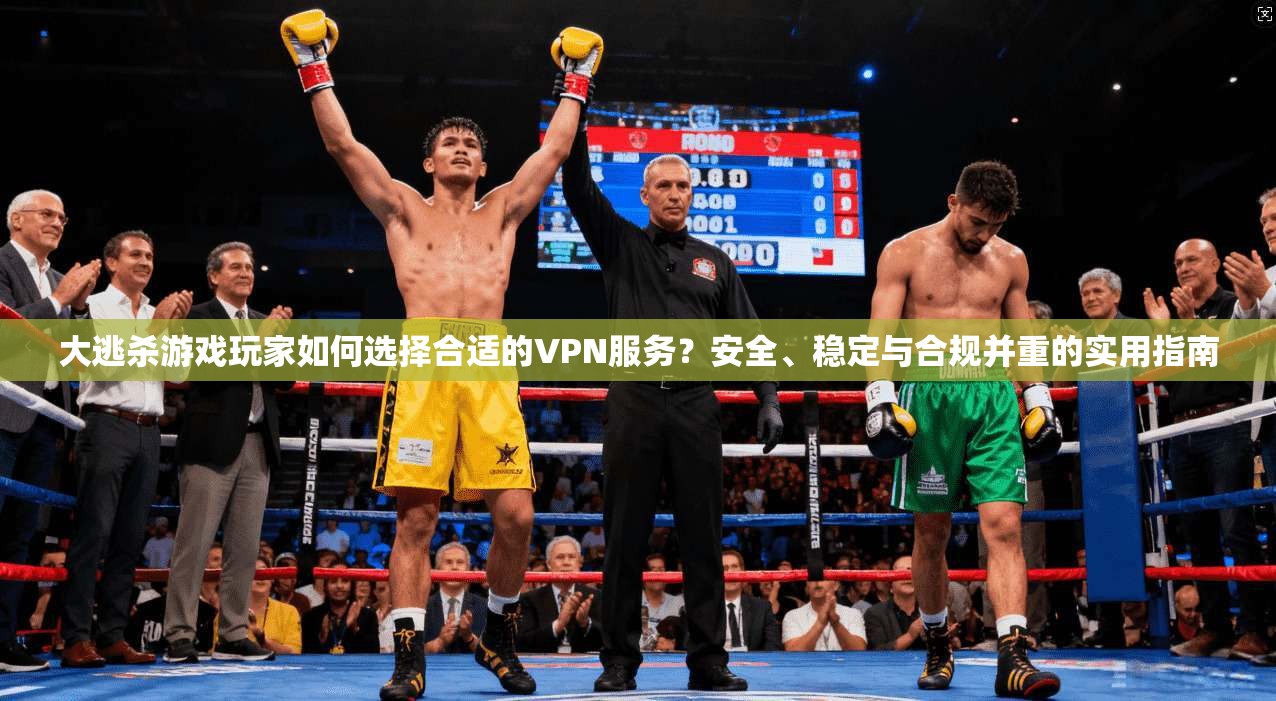 大逃杀游戏玩家如何选择合适的VPN服务？安全、稳定与合规并重的实用指南