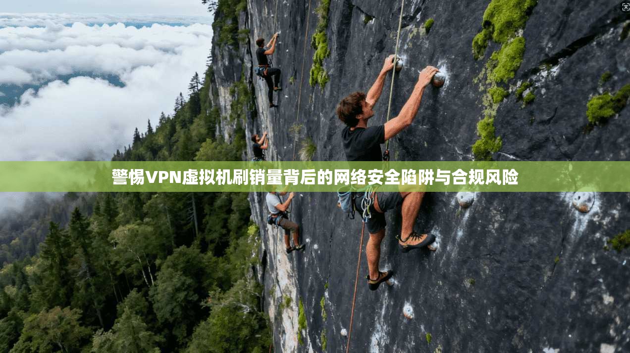 警惕VPN虚拟机刷销量背后的网络安全陷阱与合规风险