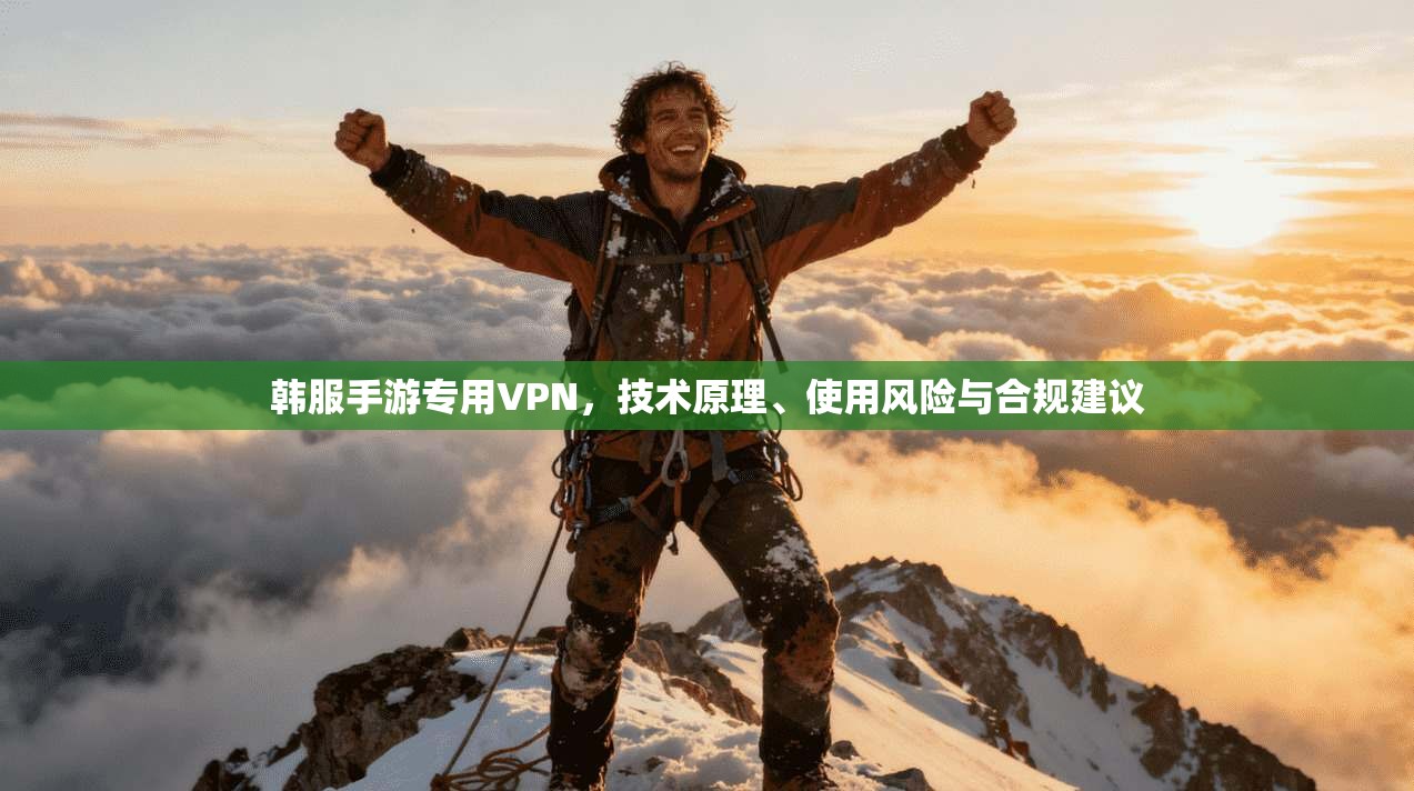 韩服手游专用VPN，技术原理、使用风险与合规建议