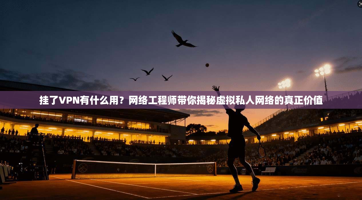 挂了VPN有什么用？网络工程师带你揭秘虚拟私人网络的真正价值