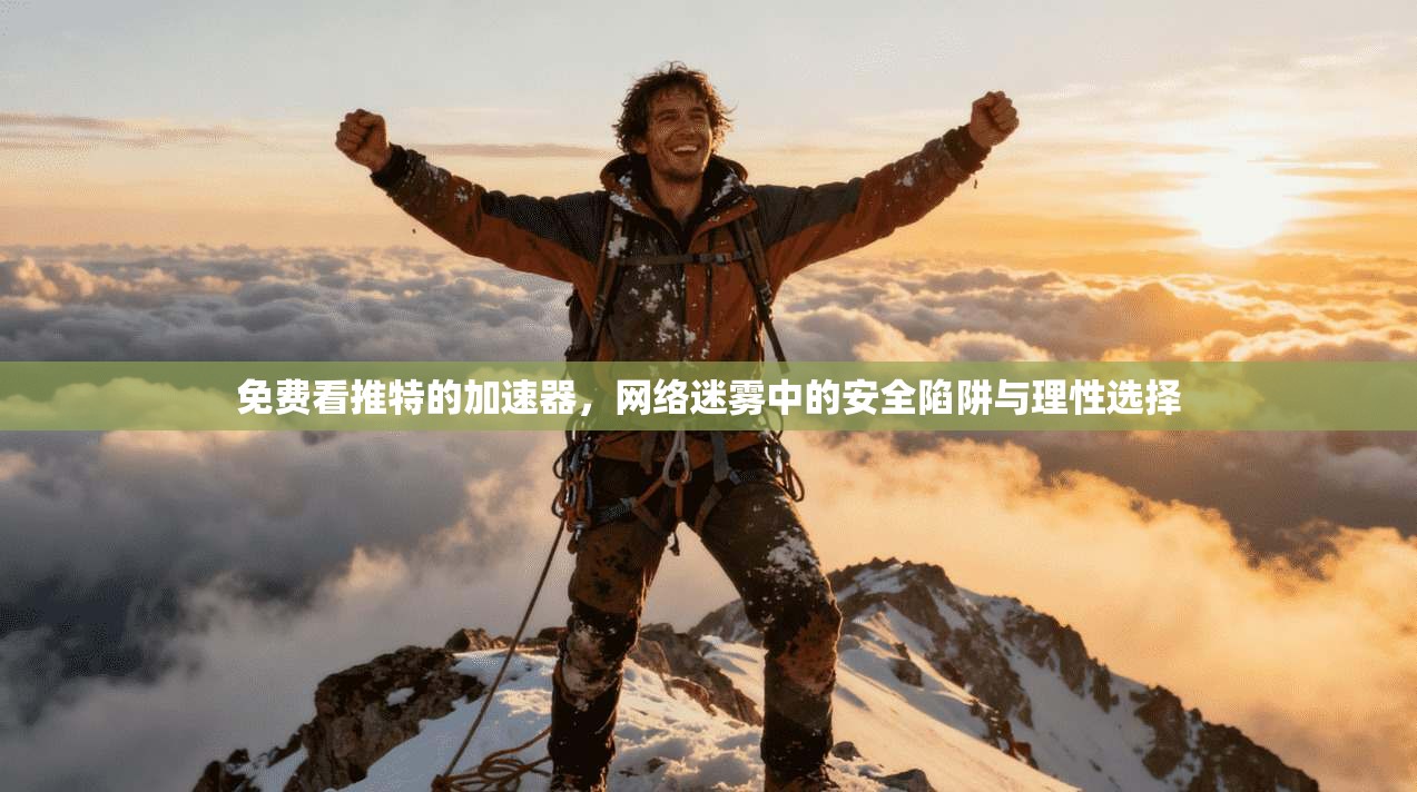 免费看推特的加速器，网络迷雾中的安全陷阱与理性选择