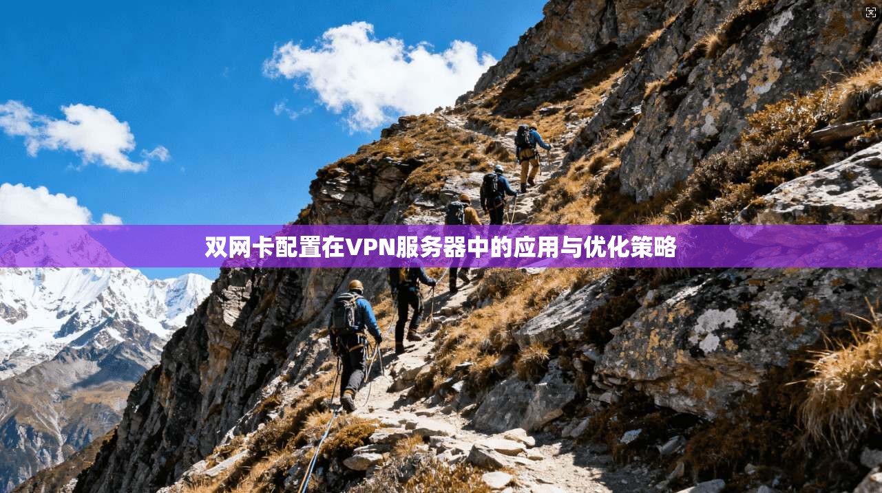 双网卡配置在VPN服务器中的应用与优化策略