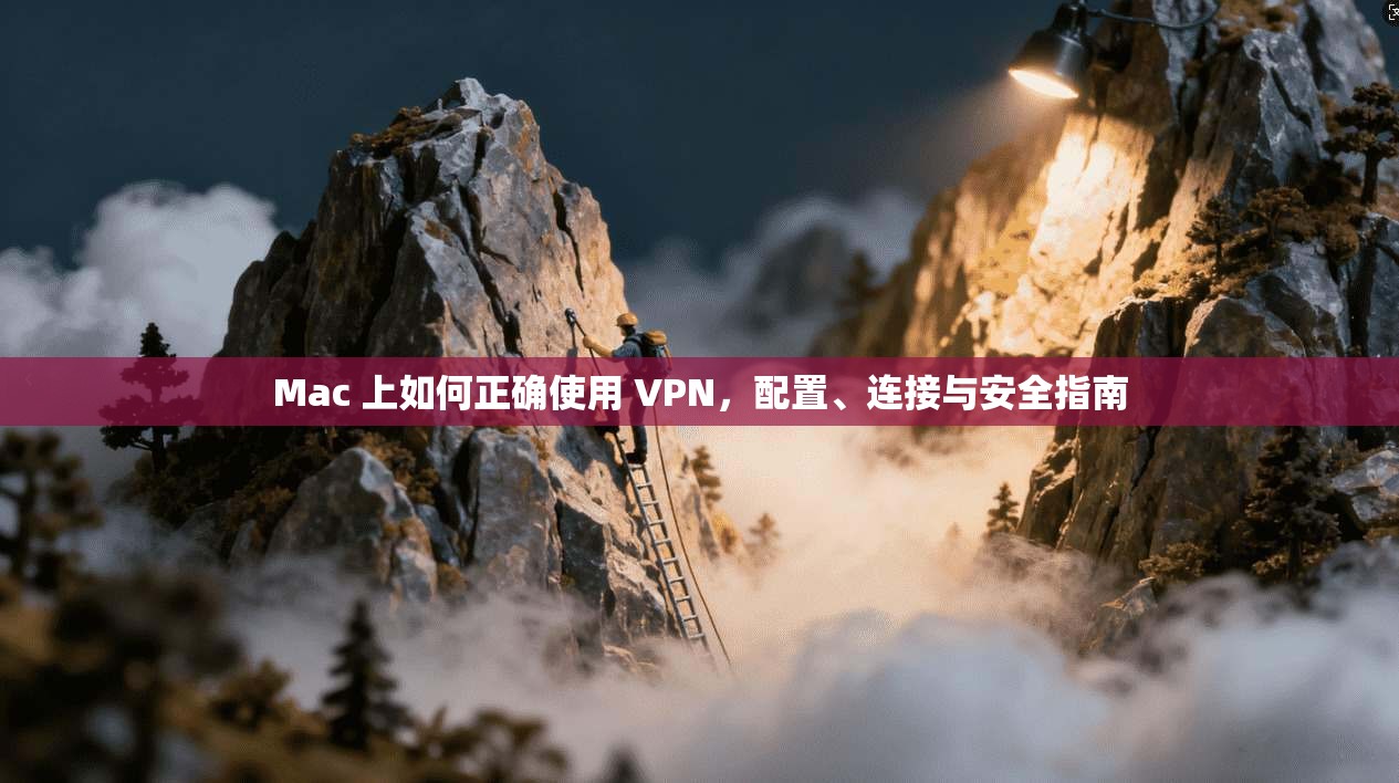 Mac 上如何正确使用 VPN，配置、连接与安全指南