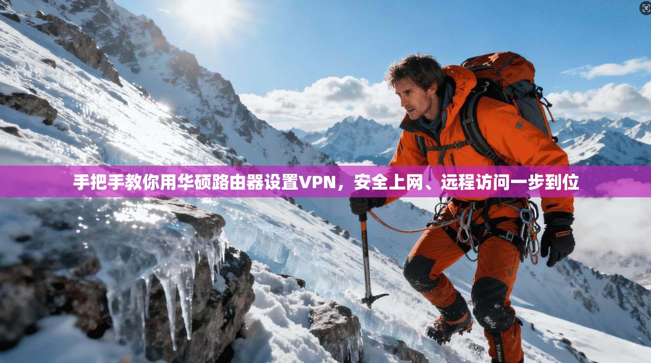 手把手教你用华硕路由器设置VPN,安全上网、远程访问一步到位