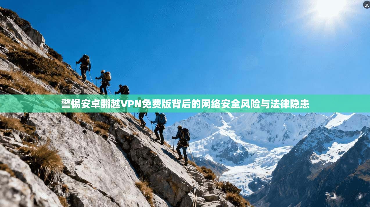 警惕安卓翻越VPN免费版背后的网络安全风险与法律隐患