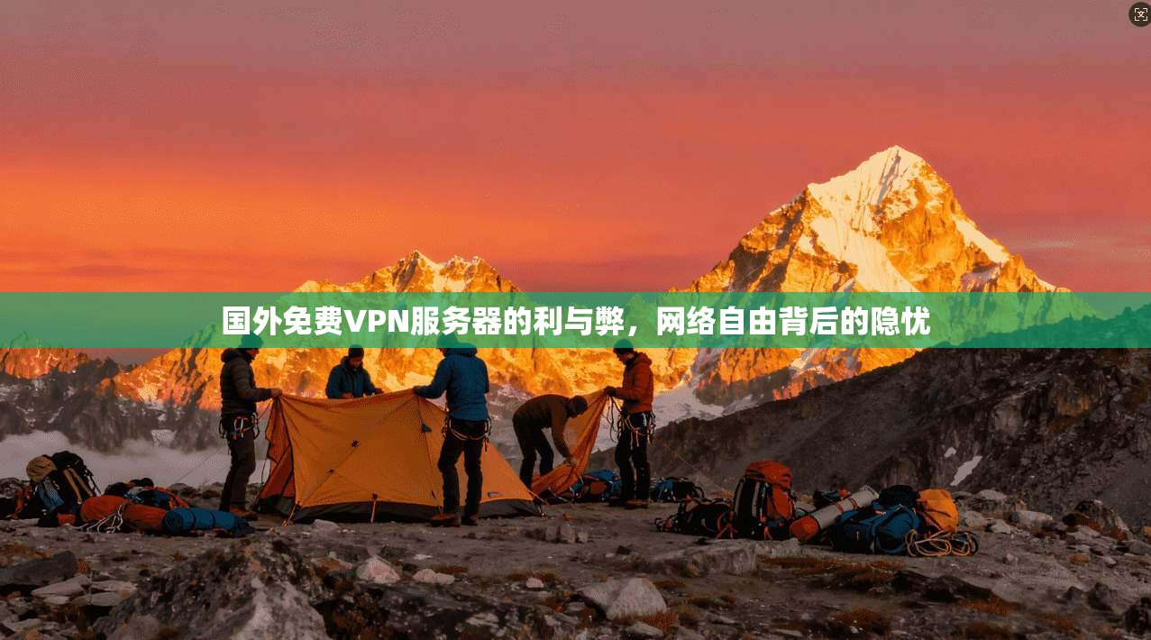 国外免费VPN服务器的利与弊，网络自由背后的隐忧