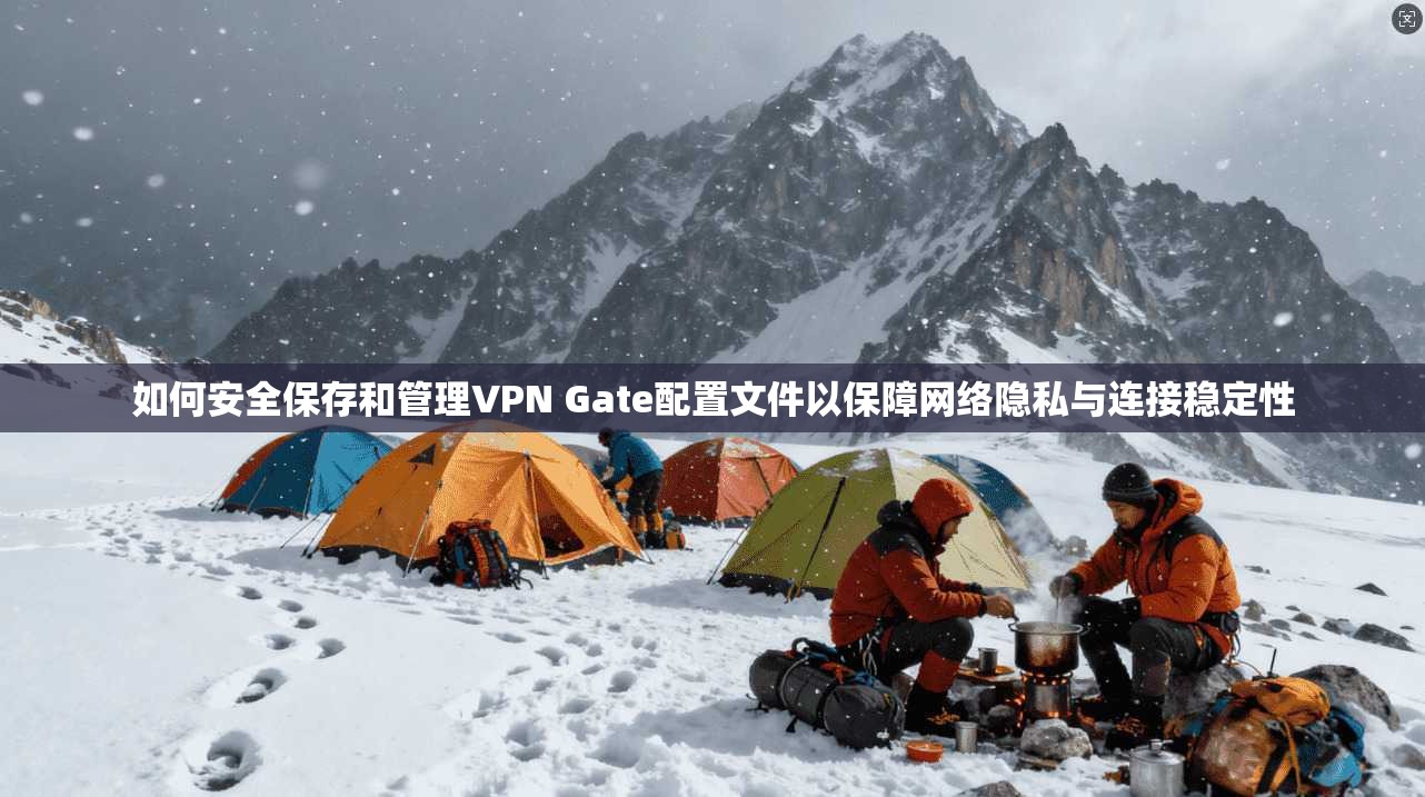 如何安全保存和管理VPN Gate配置文件以保障网络隐私与连接稳定性