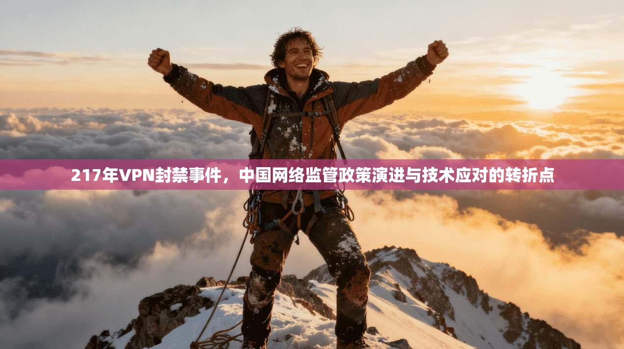 217年VPN封禁事件，中国网络监管政策演进与技术应对的转折点