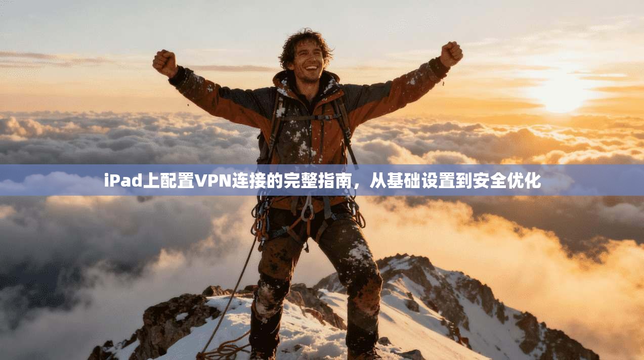 iPad上配置VPN连接的完整指南，从基础设置到安全优化
