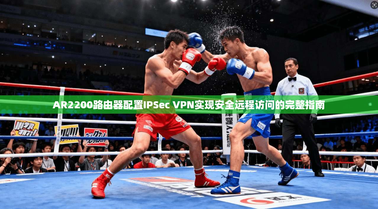 AR2200路由器配置IPSec VPN实现安全远程访问的完整指南