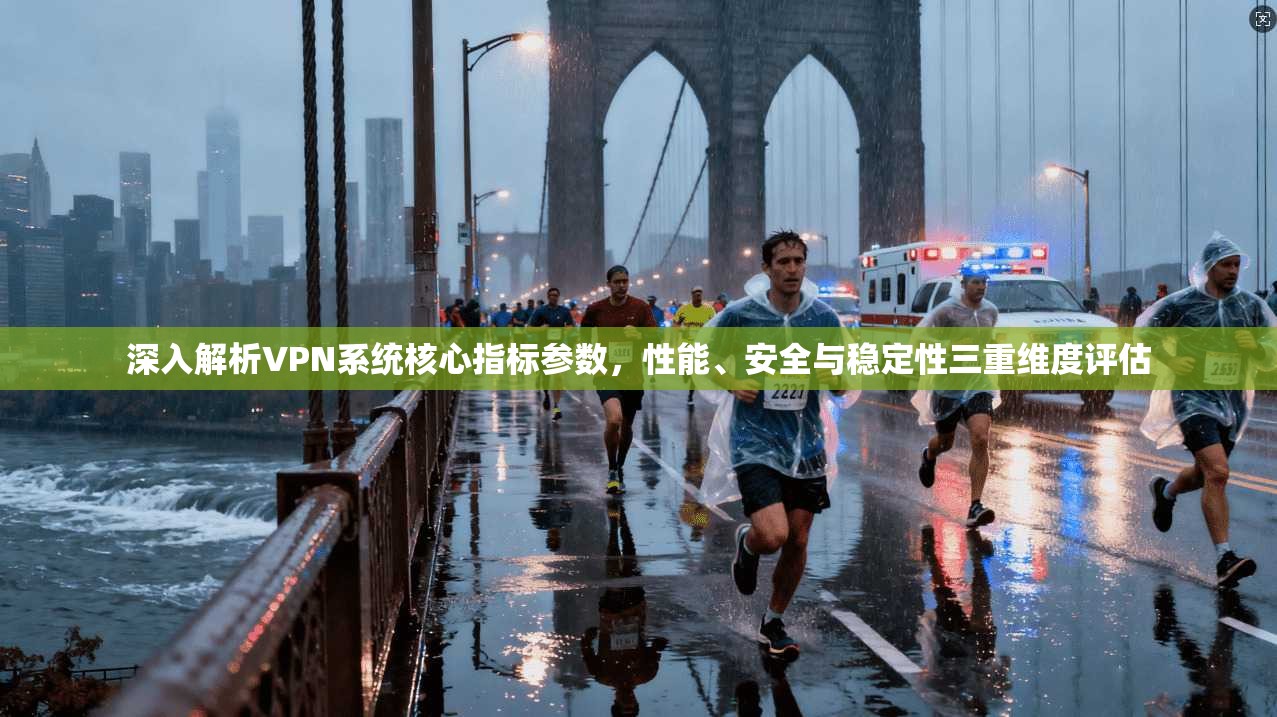 深入解析VPN系统核心指标参数，性能、安全与稳定性三重维度评估