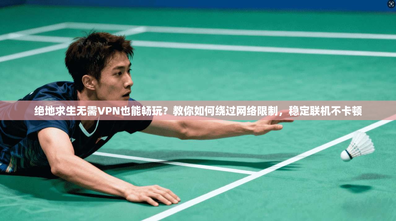 绝地求生无需VPN也能畅玩?教你如何绕过网络限制,稳定联机不卡顿