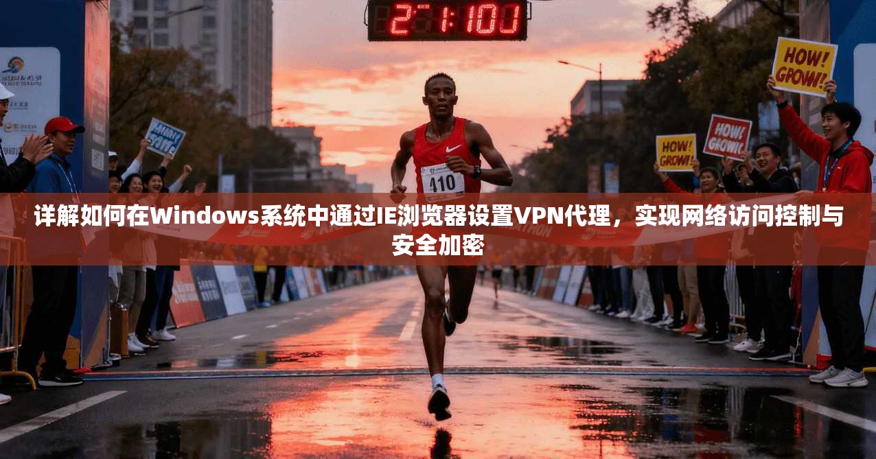 详解如何在Windows系统中通过IE浏览器设置VPN代理，实现网络访问控制与安全加密