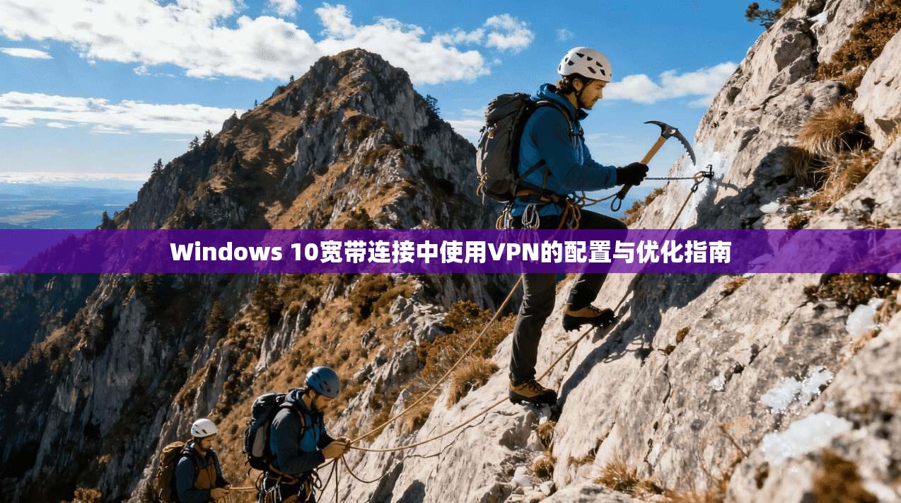 Windows 10宽带连接中使用VPN的配置与优化指南 Windows 10宽带连接中使用VPN的配置与优化指南